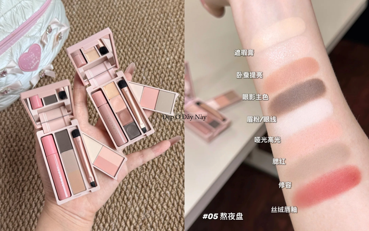 5 bảng phấn đa năng 