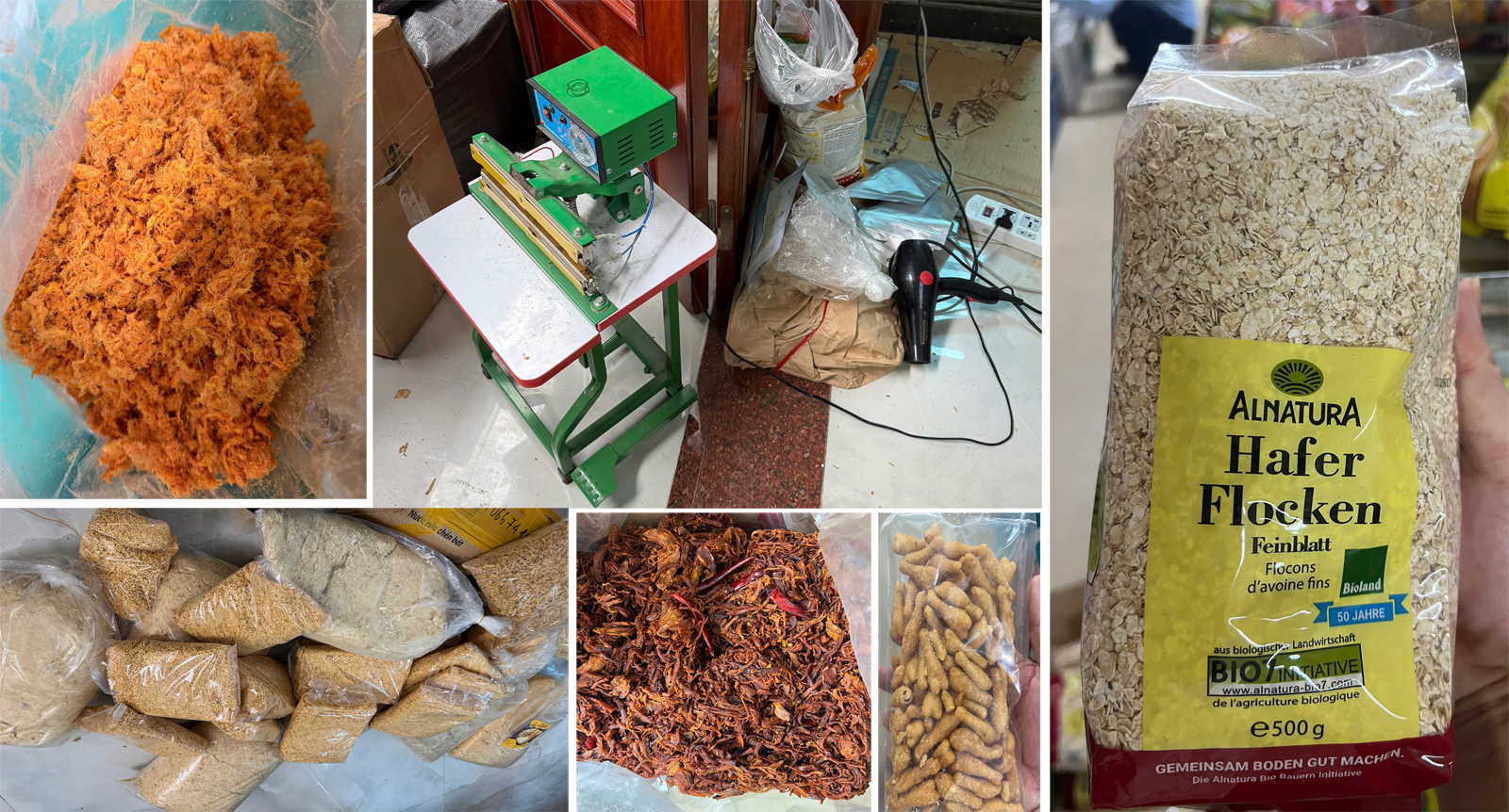 Bất thường tiệm tạp h&oacute;a b&aacute;n ruốc heo gi&aacute; chỉ hơn 100 ng&agrave;n đồng/kg - Ảnh 1.