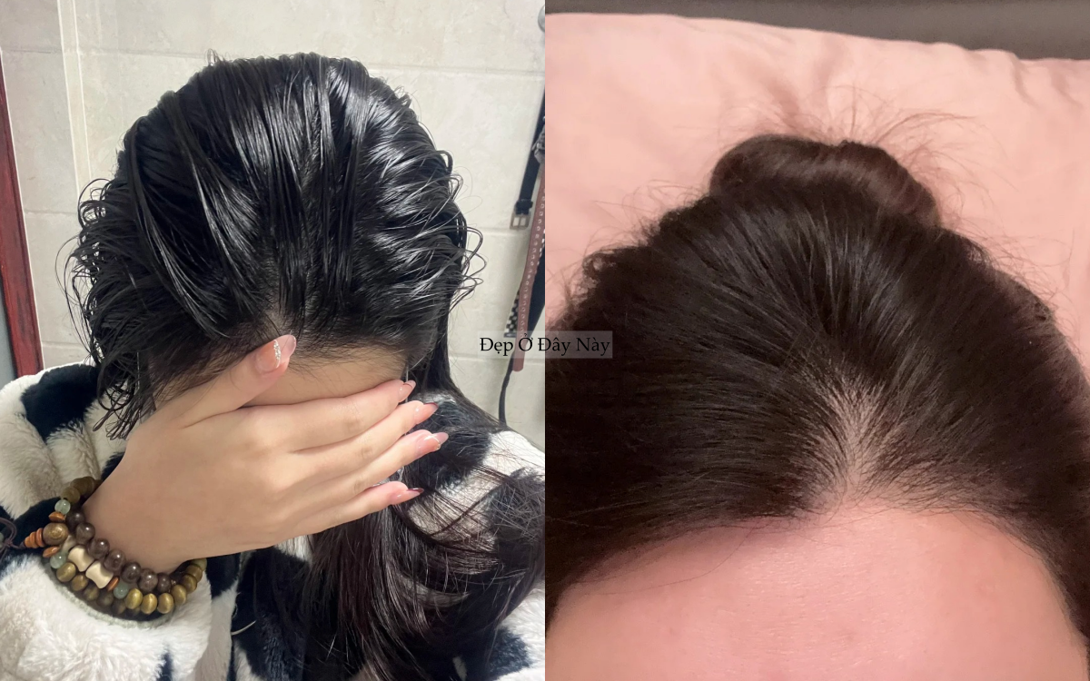 Thử thoa gel l&ocirc; hội l&ecirc;n t&oacute;c sau khi gội đầu, t&ocirc;i kh&ocirc;ng ngờ t&oacute;c hết sạch g&agrave;u v&agrave; giảm bết thấy r&otilde; - Ảnh 5.