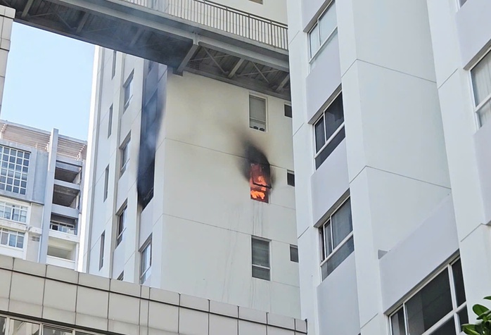 Nguyên nhân vụ cháy căn hộ chung cư 25 tầng ở TPHCM: Chập điện quạt - Ảnh 2. Nguyên nhân vụ cháy căn hộ chung cư 25 tầng ở TPHCM: Chập điện quạt - Ảnh 2.