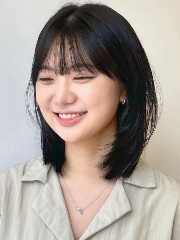 T&oacute;c layer cho mặt tr&ograve;n: Cắt thế n&agrave;o để gọn mặt? - Ảnh 4.