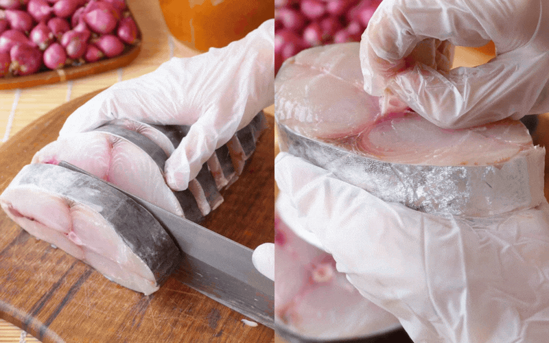 Đừng ướp muối sống nữa, thêm một bước rang muối này đảm bảo cá thu chiên ngoài giòn rụm, trong mọng nước đưa cơm - Ảnh 2.