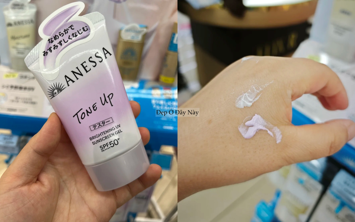 Da đẹp ngay sau khi thoa: 5 kem chống nắng n&acirc;ng t&ocirc;ng đều m&agrave;u m&agrave; kh&ocirc;ng bết d&iacute;nh, b&oacute;ng nhờn - Ảnh 2.