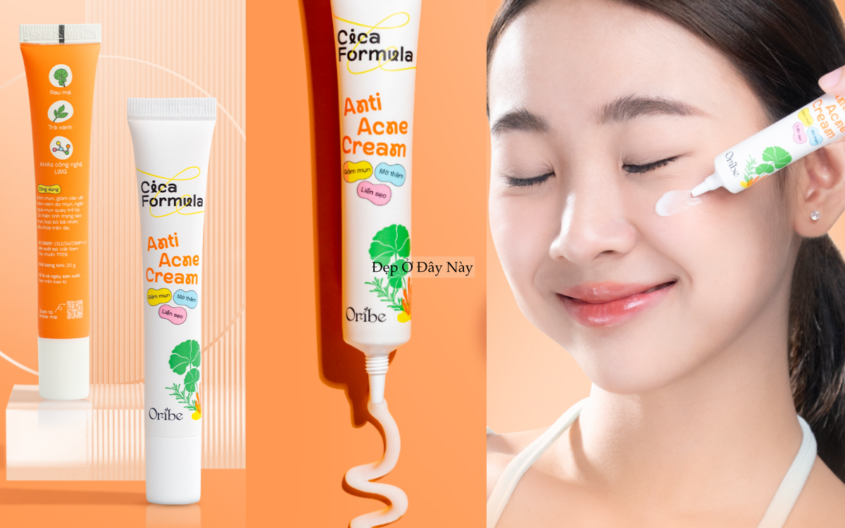 5 lọ kem chấm mụn 