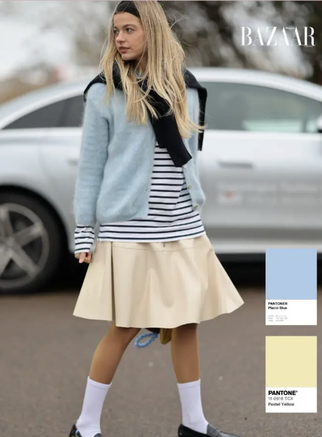 Chiếc &aacute;o kẻ sọc g&acirc;y b&atilde;o m&ugrave;a xu&acirc;n 2026: Phong c&aacute;ch thanh lịch cho mọi chị em - Ảnh 7.