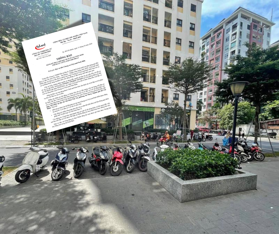 Chung cư TPHCM b&aacute;n chỗ đậu xe 500 triệu đồng: CityLand l&ecirc;n tiếng về sở hữu - Ảnh 1.