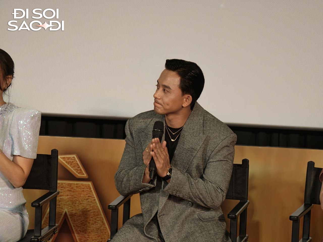 Cách xưng hô của Mỹ Tâm và Mai Tài Phến gây xôn xao tại buổi họp báo phim 2026 - Ảnh 4. Cách xưng hô của Mỹ Tâm và Mai Tài Phến gây xôn xao tại buổi họp báo phim 2026 - Ảnh 4.