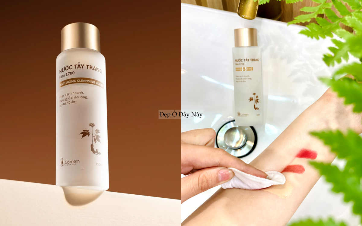 5 lọ nước tẩy trang 