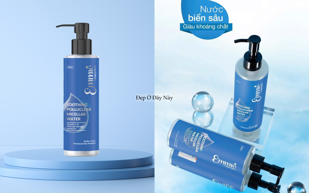 5 lọ nước tẩy trang 