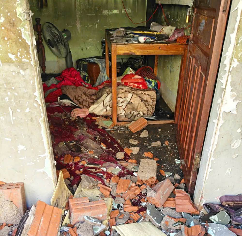Hiện trường vụ ch&aacute;y khiến chị em ruột 5 tuổi v&agrave; 7 tuổi tử vong, bố mẹ đi l&agrave;m xa, ở c&ugrave;ng b&agrave; nội - Ảnh 2.