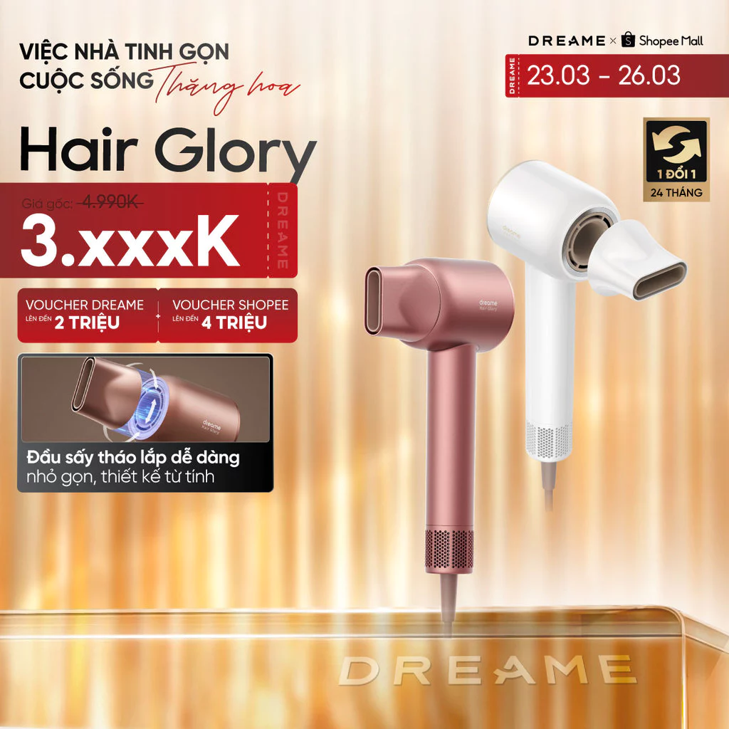 4 máy sấy tóc tốc độ cao đáng mua 2026: Sấy nhanh, tóc mượt, nhiều mẫu nhỏ gọn mang đi du lịch - Ảnh 1.