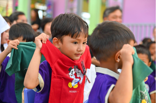 Kh&aacute;nh th&agrave;nh điểm trường mẫu gi&aacute;o tại x&atilde; Phước Ch&aacute;nh do UNIQLO Việt Nam v&agrave; Quỹ Hy vọng t&agrave;i trợ - Ảnh 3.