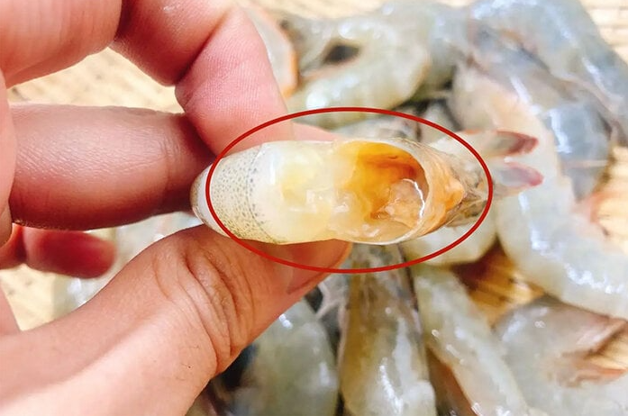 Khi mua tôm, hãy cố gắng tránh bốn loại này để không mua phải "tôm đã qua xử lý hormone" - Ảnh 2.