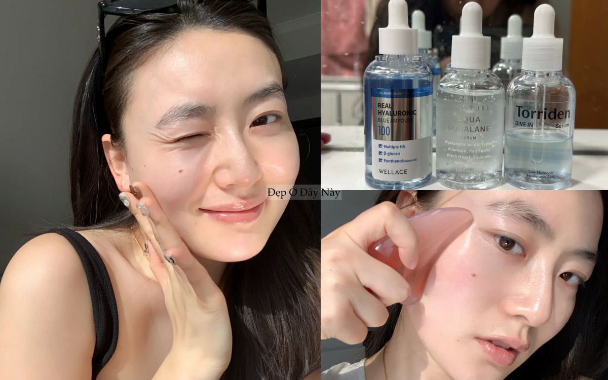 Nhỏ 3 giọt n&agrave;y l&ecirc;n da mỗi s&aacute;ng, l&agrave;n da của t&ocirc;i lu&ocirc;n căng mướt như vừa đi spa về - Ảnh 2.