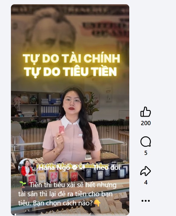 Hana Ng&ocirc; k&ecirc;u gọi đầu tư v&agrave;ng trước khi bị bắt: C&acirc;u chuyện g&acirc;y chấn động x&atilde; hội - Ảnh 3.