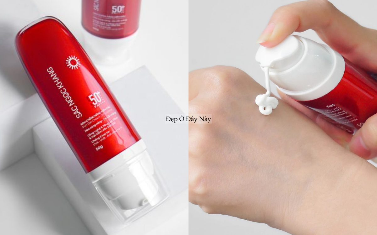 5 kem chống nắng n&acirc;ng t&ocirc;ng 