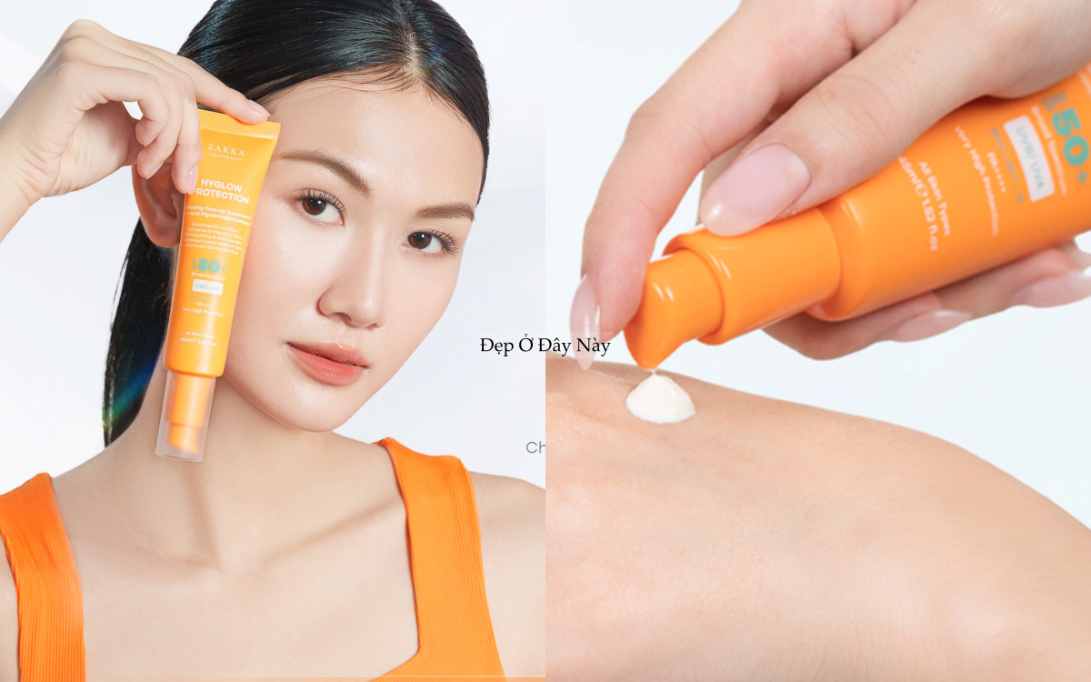 5 kem chống nắng n&acirc;ng t&ocirc;ng 