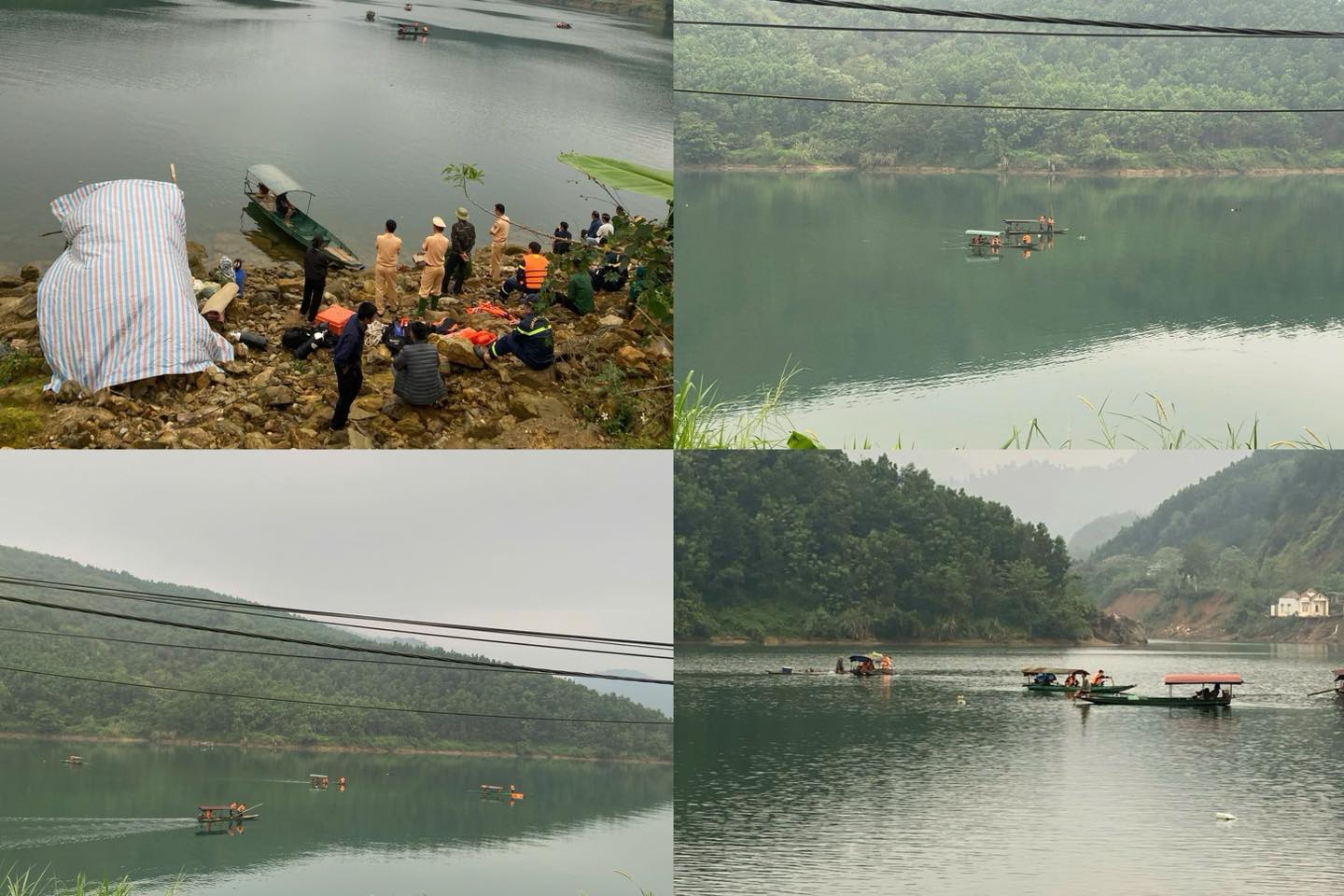 T&igrave;m kiếm đ&ocirc;i vợ chồng mất t&iacute;ch tại hồ thủy điện chi&ecirc;m h&oacute;a: Con trai sống s&oacute;t - Ảnh 4.