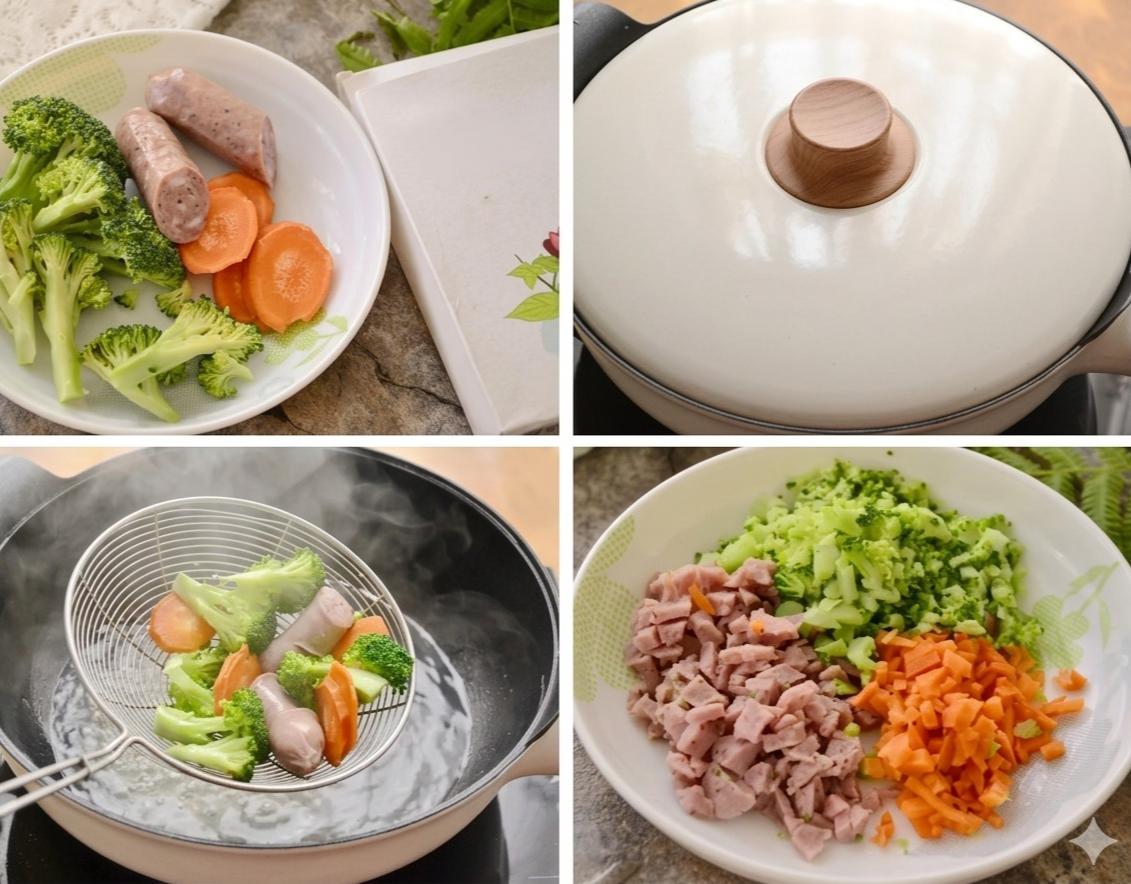 5 c&ocirc;ng thức l&agrave;m cơm nắm si&ecirc;u nhanh d&ugrave;ng ăn s&aacute;ng - trưa - tối đều ngon lại đẹp mắt, nh&igrave;n thấy đ&atilde; m&ecirc; - Ảnh 6.