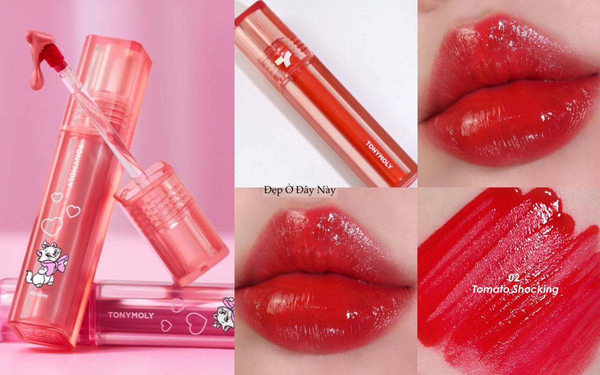 5 thỏi son b&oacute;ng m&agrave;u đẹp 