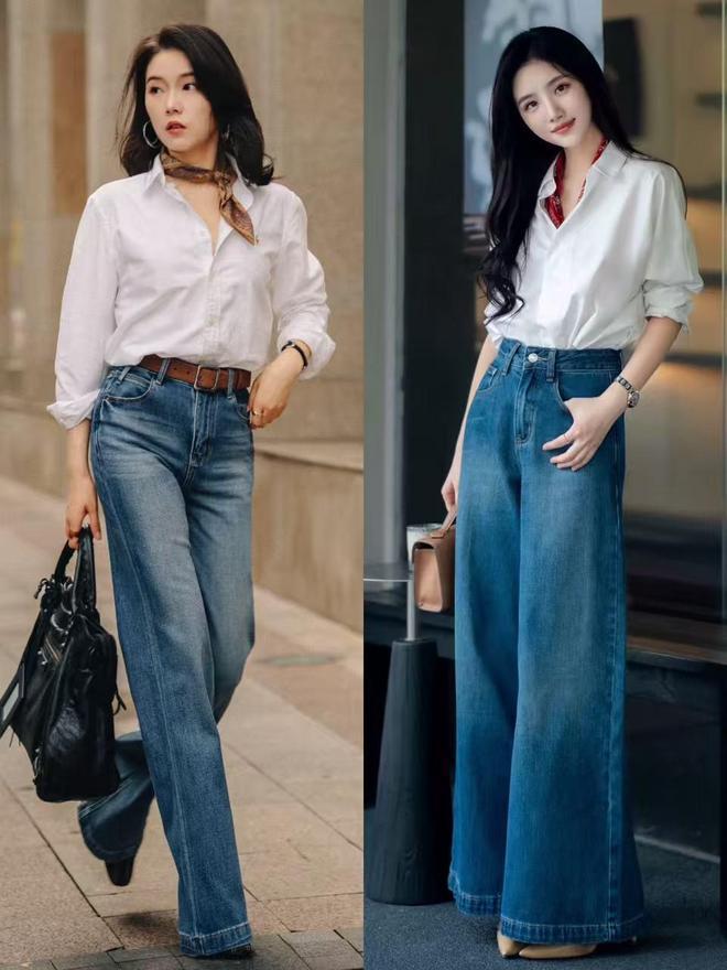 6 cách lên đồ cùng quần ống rộng chinh phục mùa xuân: Giấu nhẹm mọi khuyết điểm, mặc hàng ngày vẫn sang xịn hết nấc - Ảnh 7.