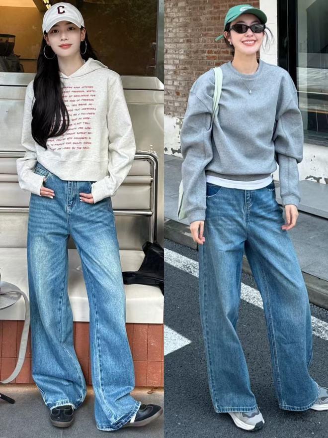 6 cách lên đồ cùng quần ống rộng chinh phục mùa xuân: Giấu nhẹm mọi khuyết điểm, mặc hàng ngày vẫn sang xịn hết nấc - Ảnh 4.