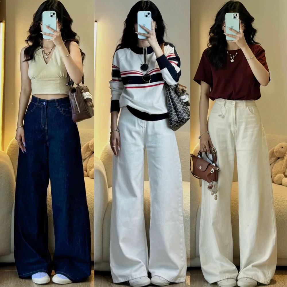 6 cách lên đồ cùng quần ống rộng chinh phục mùa xuân: Giấu nhẹm mọi khuyết điểm, mặc hàng ngày vẫn sang xịn hết nấc - Ảnh 16.