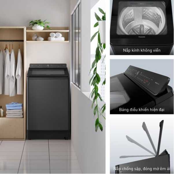 M&aacute;y giặt cửa tr&ecirc;n Panasonic &ndash; Gi&aacute; trị bền bỉ trong nếp sống gia đ&igrave;nh Việt - Ảnh 2.