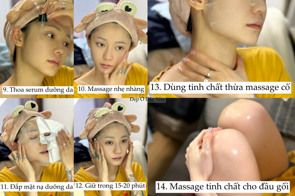 N&agrave;ng blogger c&oacute; c&aacute;ch dưỡng da 18 bước, &aacute;p dụng 2 lần mỗi tuần sẽ gi&uacute;p da thăng hạng vượt bậc - Ảnh 3.