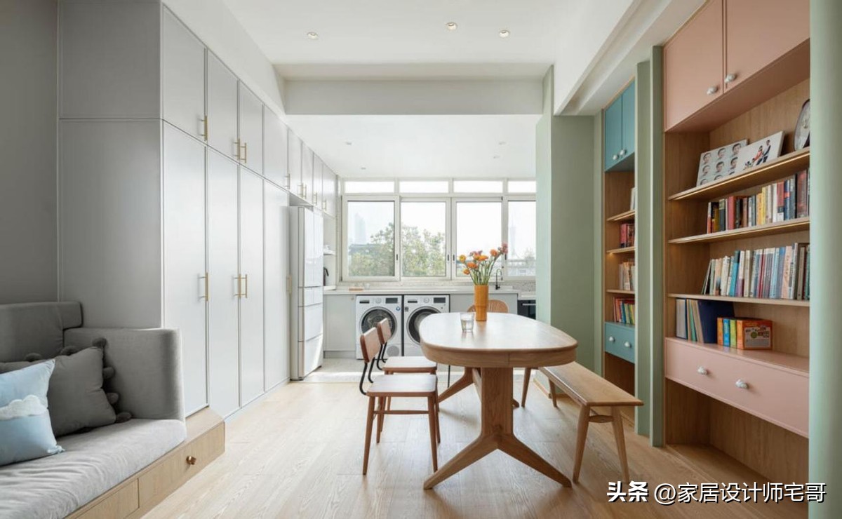 Nhà 55m² vẫn đủ 4 phòng ngủ, 2 vệ sinh cho 6 người: Cách bố trí khiến ai cũng muốn học theo - Ảnh 7.