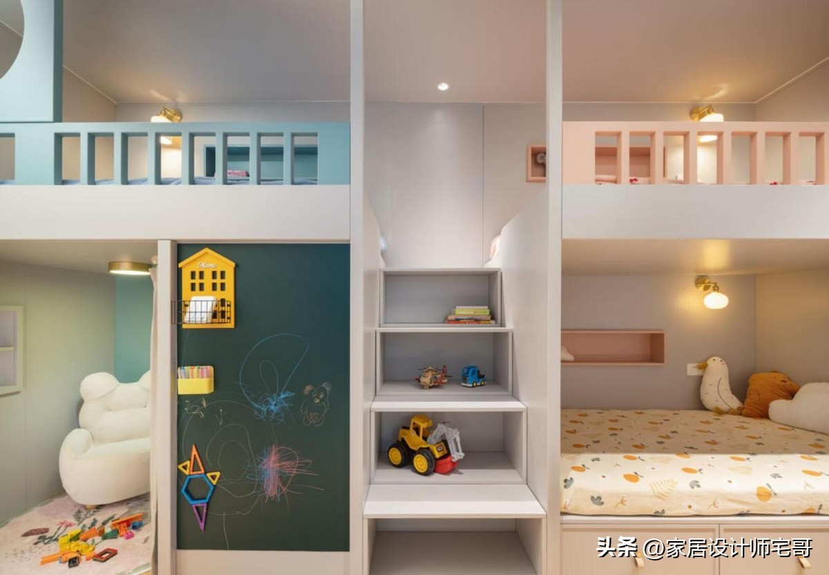 Nhà 55m² vẫn đủ 4 phòng ngủ, 2 vệ sinh cho 6 người: Cách bố trí khiến ai cũng muốn học theo - Ảnh 5.