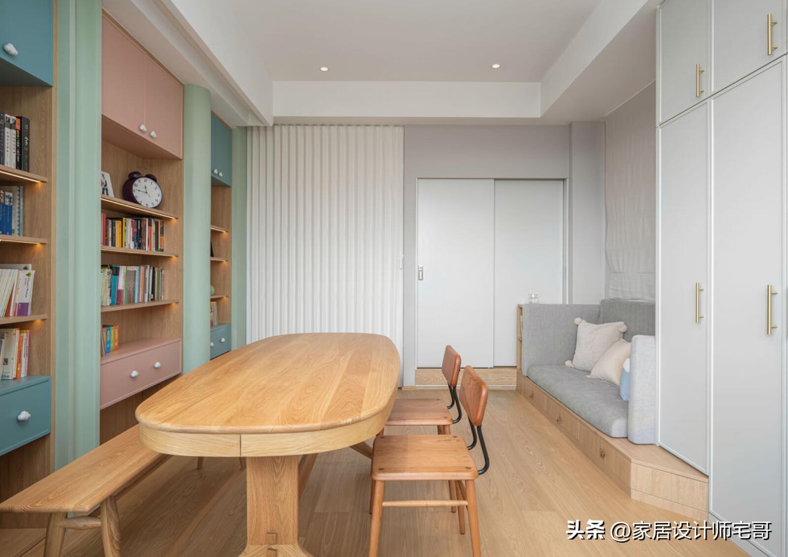 Nhà 55m² vẫn đủ 4 phòng ngủ, 2 vệ sinh cho 6 người: Cách bố trí khiến ai cũng muốn học theo - Ảnh 2.