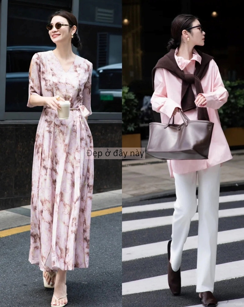 Không còn “bánh bèo”, màu hồng giờ là lựa chọn của phụ nữ trưởng thành biết mặc đẹp - Ảnh 4.