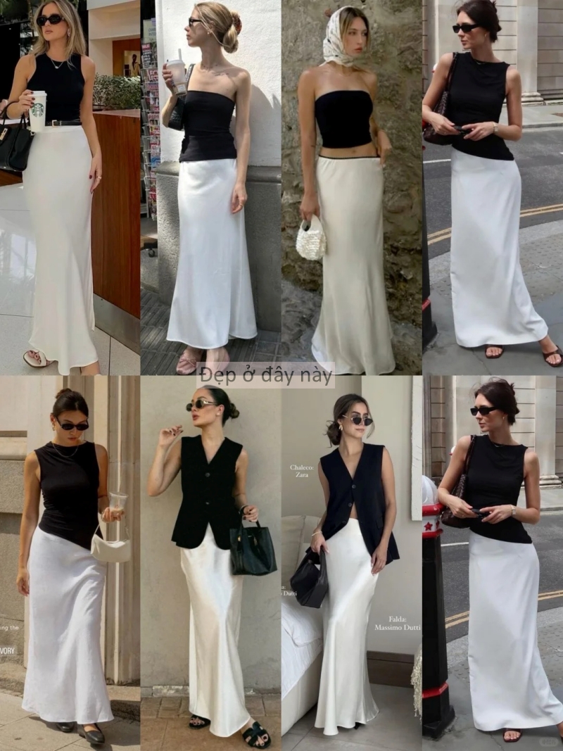 Váy lụa đang “chiếm sóng” 2026: Mặc đúng cách là sang lên vài bậc, sai một ly dễ lộ dáng ngay - Ảnh 1.