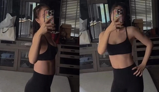 B&agrave; x&atilde; JustaTee khoe cơ bụng săn chắc chỉ sau 18 ng&agrave;y sinh b&eacute; thứ 3: Tiết lộ chăm tập 1 m&ocirc;n tr&aacute;nh xổ bụng sau sinh v&agrave; c&ograve;n c&acirc;n bằng nội tiết tố - Ảnh 1.