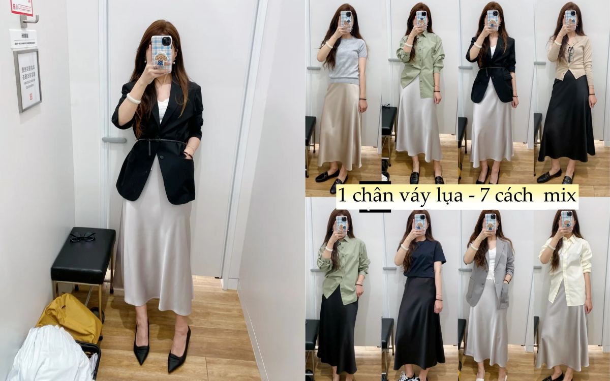 7 c&ocirc;ng thức diện ch&acirc;n v&aacute;y lụa vừa thanh lịch vừa t&ocirc;n d&aacute;ng cho n&agrave;ng c&ocirc;ng sở - Ảnh 1.