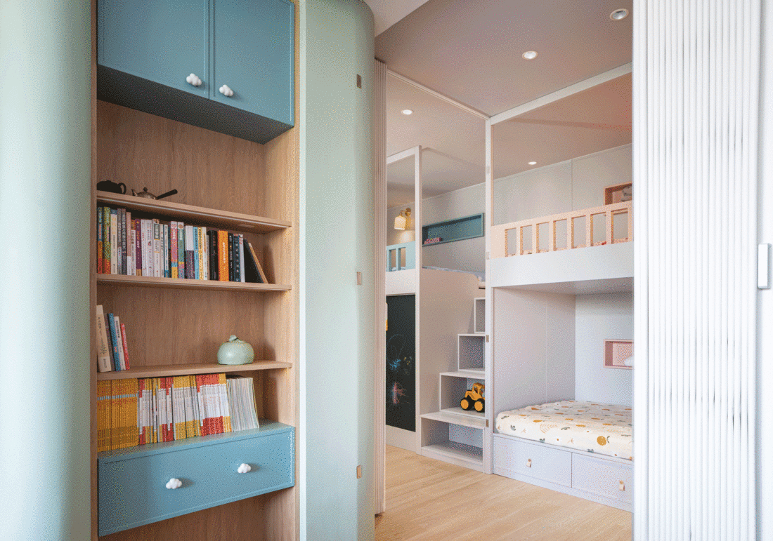 Nhà 55m² vẫn đủ 4 phòng ngủ, 2 vệ sinh cho 6 người: Cách bố trí khiến ai cũng muốn học theo - Ảnh 1.