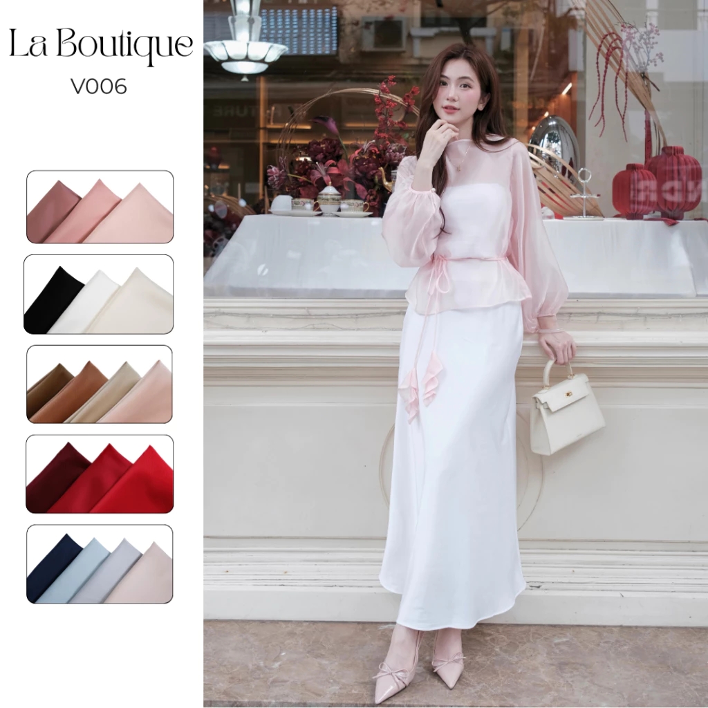 Váy lụa đang “chiếm sóng” 2026: Mặc đúng cách là sang lên vài bậc, sai một ly dễ lộ dáng ngay - Ảnh 6.