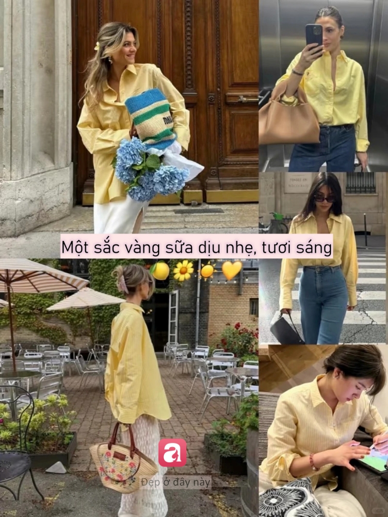 T&ocirc;i từng ch&ecirc; m&agrave;u v&agrave;ng &ldquo;qu&ecirc;&rdquo;, cho đến khi mặc chiếc &aacute;o n&agrave;y v&agrave; bị hỏi mua li&ecirc;n tục - Ảnh 1.