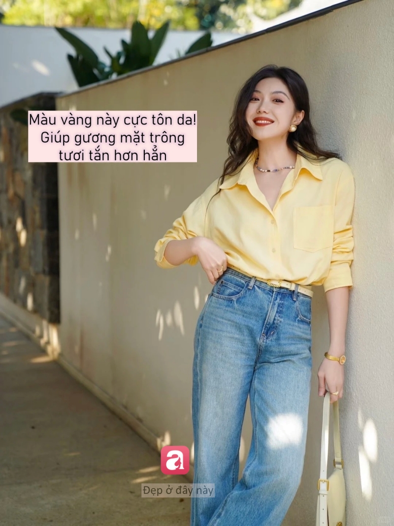 T&ocirc;i từng ch&ecirc; m&agrave;u v&agrave;ng &ldquo;qu&ecirc;&rdquo;, cho đến khi mặc chiếc &aacute;o n&agrave;y v&agrave; bị hỏi mua li&ecirc;n tục - Ảnh 5.