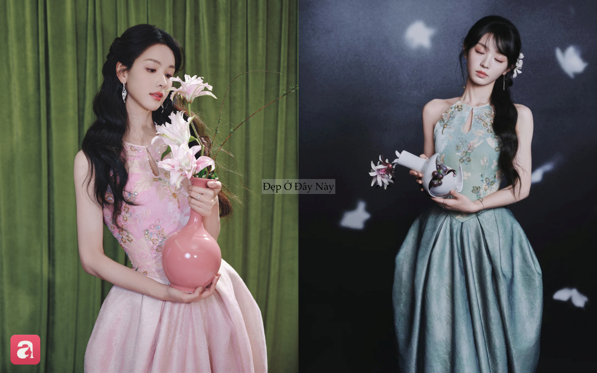 Trần Đ&ocirc; Linh v&agrave; Điền Hi Vi bất ph&acirc;n thắng bại khi đụng đầm local brand Việt - Ảnh 4.