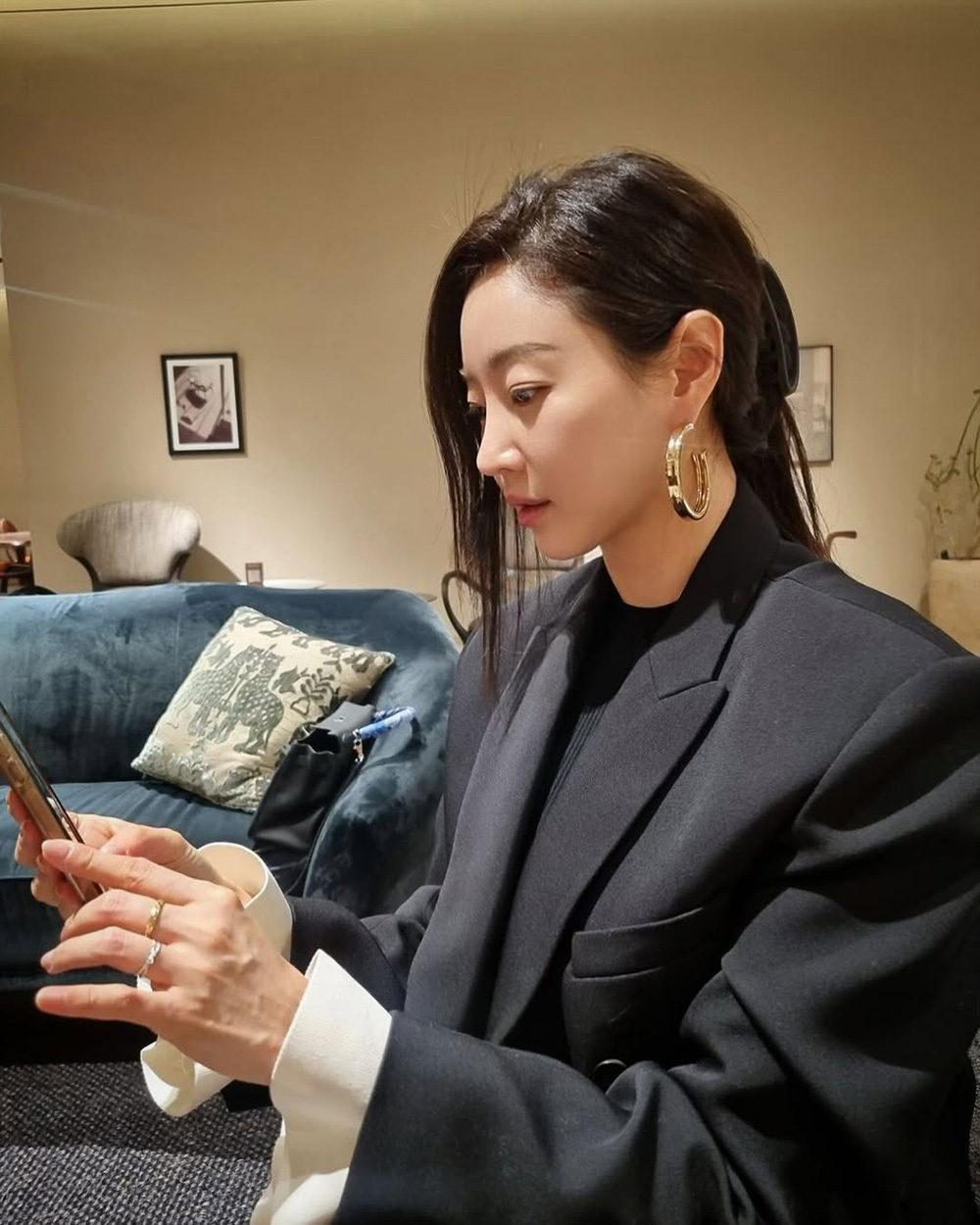 Kim Sa Rang U50 vẫn trẻ như đ&ocirc;i mươi, xứng danh 