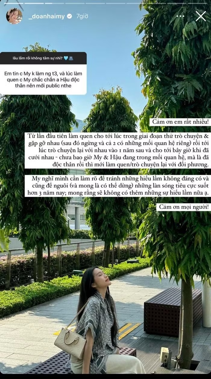 Chuyện t&igrave;nh Đo&agrave;n Văn Hậu v&agrave; Do&atilde;n Hải My: Lời giải th&iacute;ch về mối quan hệ g&acirc;y b&agrave;n t&aacute;n - Ảnh 4.