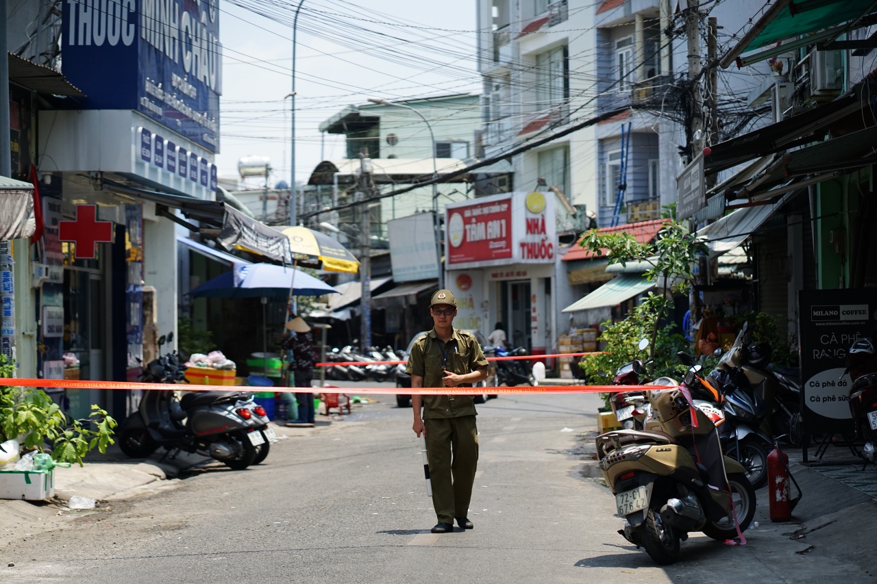 Lời kể từ hiện trường vụ ch&aacute;y nh&agrave; trọ ở tp . Hcm: 2 Nạn nh&acirc;n tử vong thương t&acirc;m - Ảnh 1.