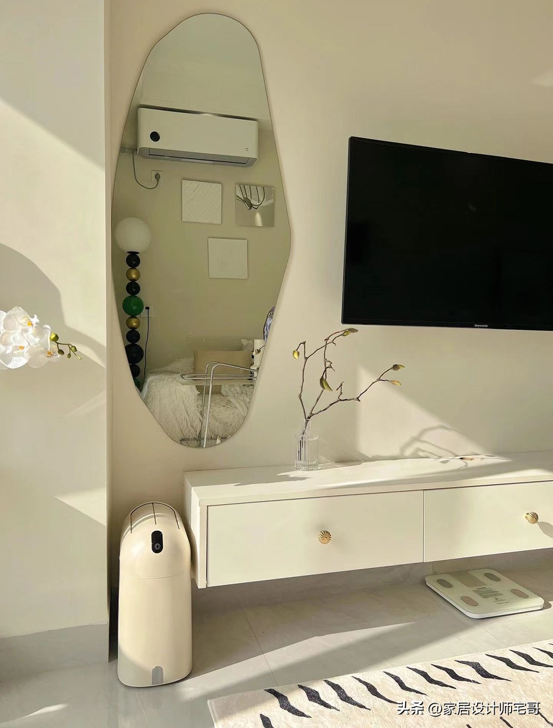 Căn hộ 37m&sup2; của c&ocirc; g&aacute;i độc th&acirc;n khiến 300.000 người th&iacute;ch: Nhỏ nhưng tinh tế đến từng g&oacute;c - Ảnh 6.
