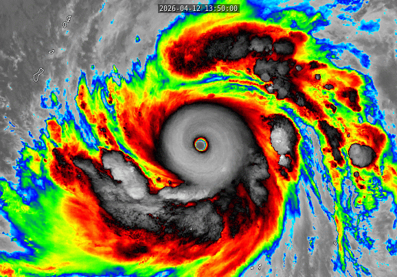 Si&ecirc;u b&atilde;o Sinlaku 2026: Cuồng phong mạnh nhất năm với sức gi&oacute; 350 km / h - Ảnh 1.