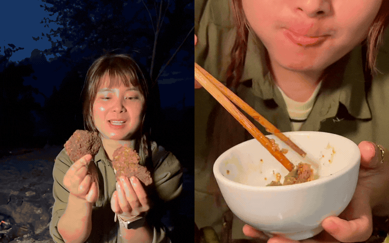 Thức quà mộc mạc chốn thâm sơn bỗng 