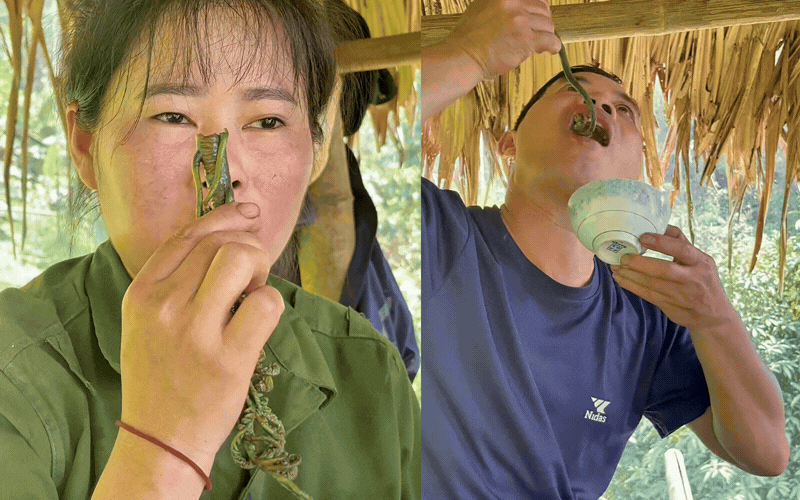 Thức quà mộc mạc chốn thâm sơn bỗng 