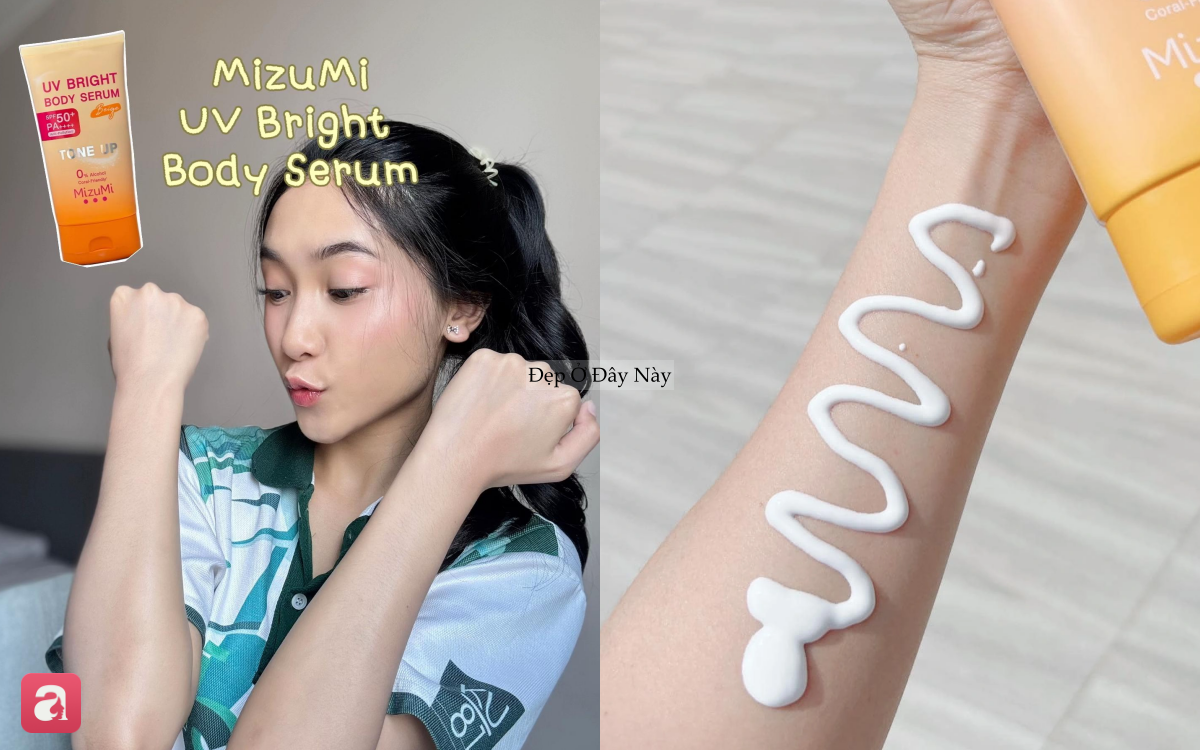 5 sữa dưỡng thể chống nắng 