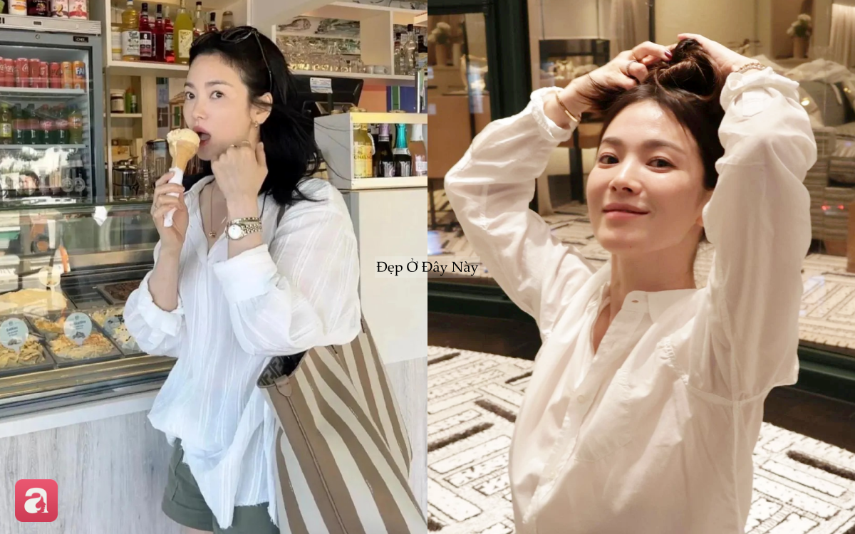 B&iacute; quyết dưỡng da của Song Hye Kyo: 40+ vẫn căng mịn, rạng rỡ như thời đỉnh cao - Ảnh 4.